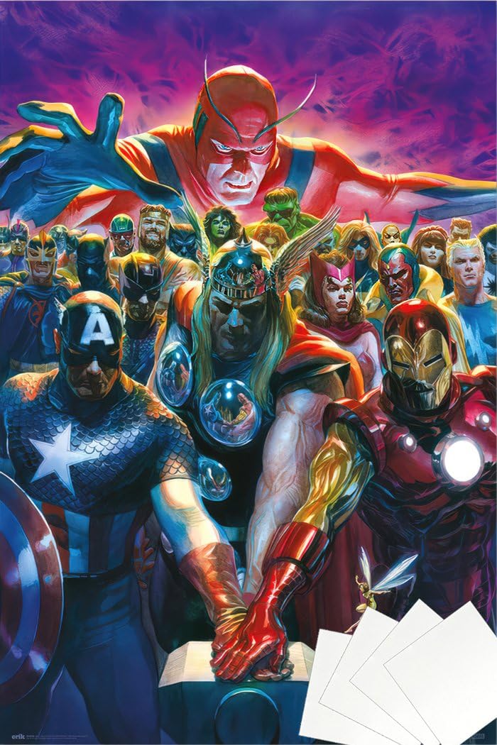 Amazon.co.jp: アベンジャーズ - マーベルコミックポスター(キャプテン